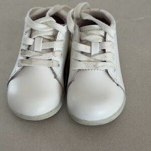 Stride Rite White Baby Walker Shoes